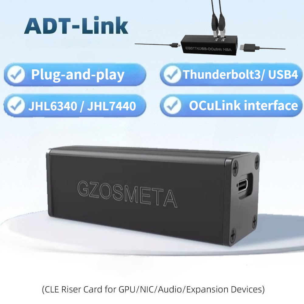 T3 / T4 OCuLink Thunderbolt 4  - Gpu External Dock Egpu Thunderbolt 4 のレビューと価格