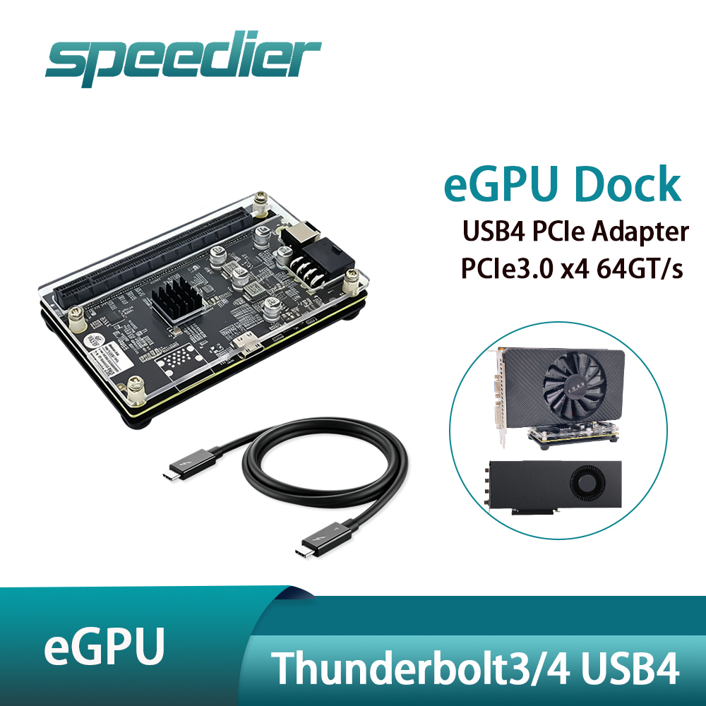 USB4 Thunderbolt 3 / 4 EGPUドック - Gpu External Dock Egpu Thunderbolt 4 のレビューと価格